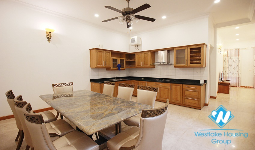 A luxury four-bedroom villa with a garage in Ciputra, Tay Ho district, Hanoi